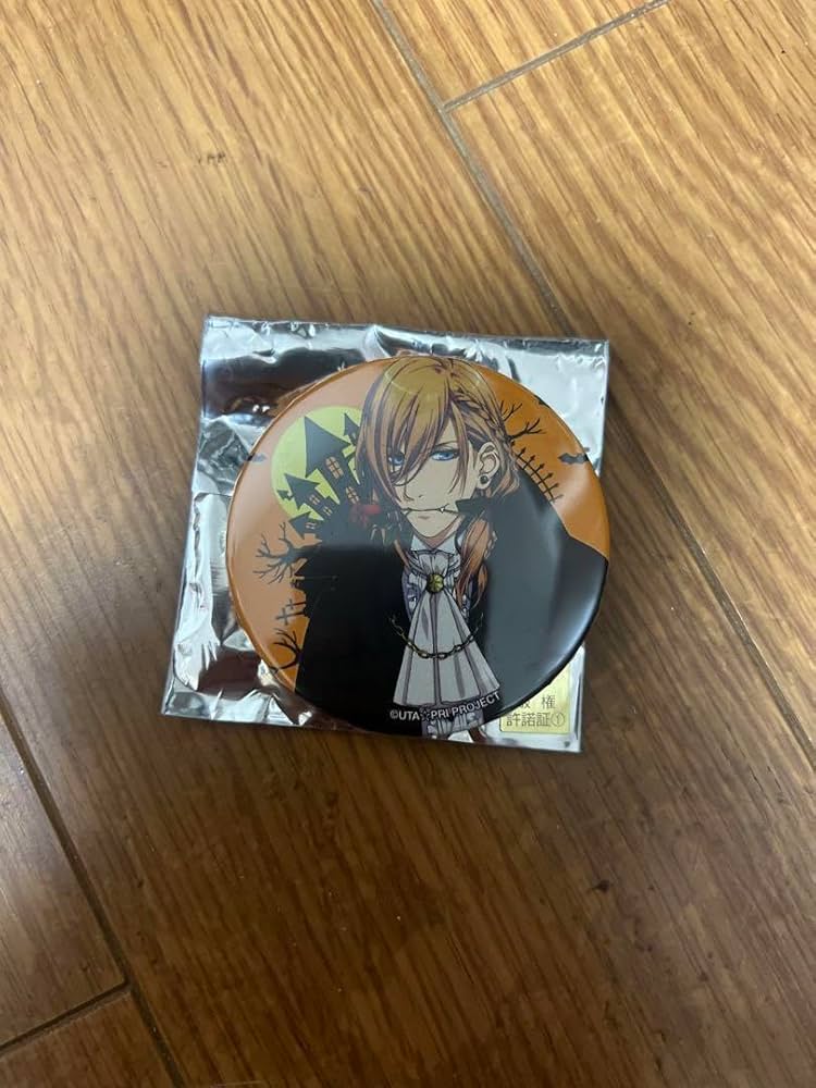 Amazon.co.jp: うたプリ 神宮寺レン 購買部 マルイ ハロウィン缶バッジ